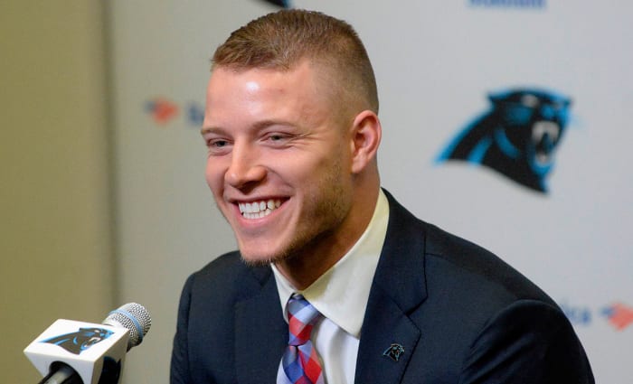 The Panthers picked Christian McCaffrey eighth overall in the hopes he’ll help the offense become more versatile.